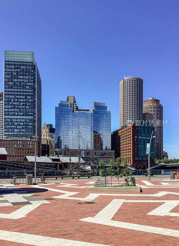 马萨诸塞州波士顿，南波士顿社区的海港/创新区